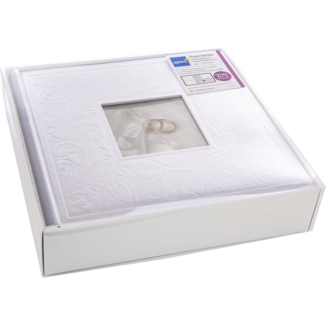 6X4 200 Pearl Series Wedding Photo Album By Kenro