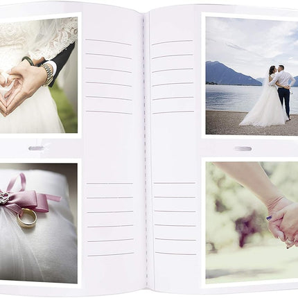 6X4 200 Pearl Series Wedding Photo Album By Kenro