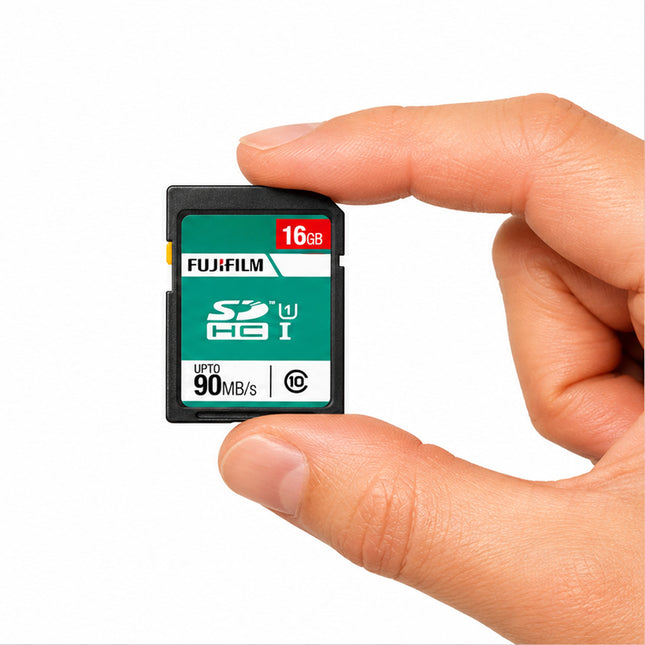 Fujifilm 16GB SDHC Memory Card – Class 10 UHS-I High Speed