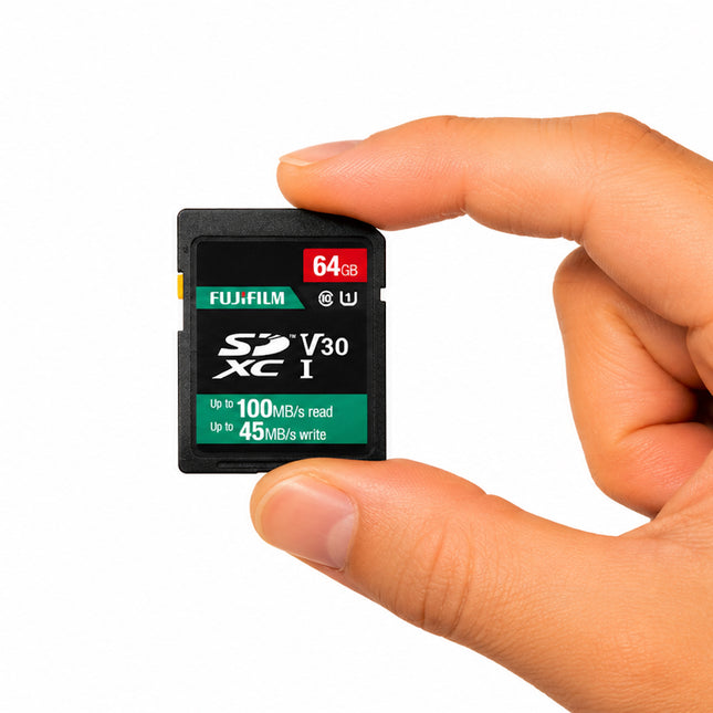 Fujifilm 64GB SDXC Memory Card Class 10 UHS-I U3 V30 4K