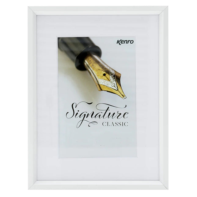 A3 30X42cm Signature Classic White Frame with Mount