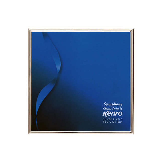 9X9cm (3.5X3.5 inch) Symphony Classic Silver Frame