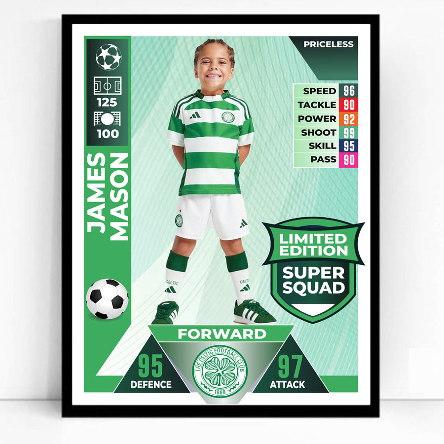 FIFA Icon Pro Personalised Football Card 2024