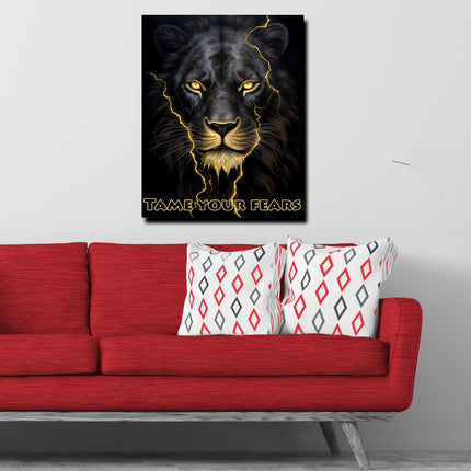 Tame Your Fears FusionVista Motivation Art Series