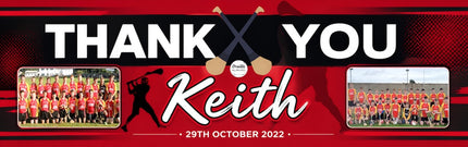 Thanks For Everything Appreciation Personalised Photo Banner