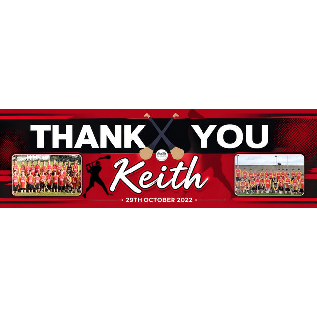 Thanks For Everything Appreciation Personalised Photo Banner