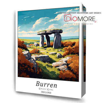 The Burren Impressions Of Ireland Art Series