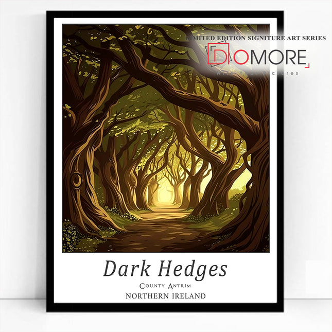 The Dark Hedges Impressions Of Ireland Art Series