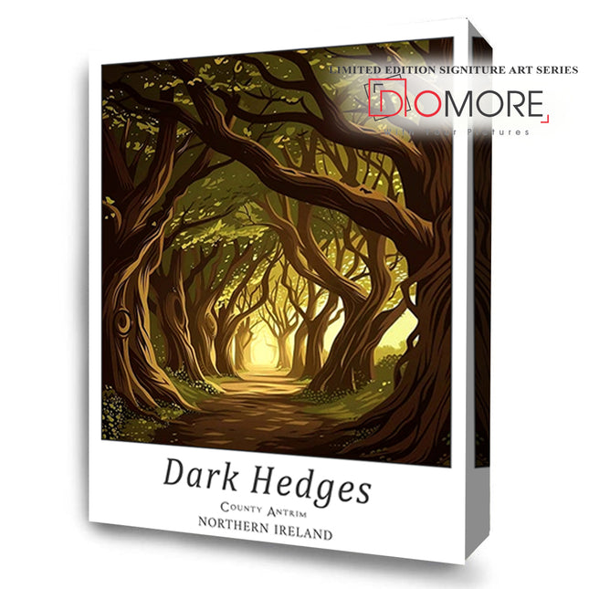 The Dark Hedges Impressions Of Ireland Art Series