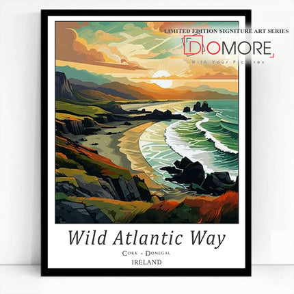 The Wild Atlantic Way Impressions Of Ireland Art Series