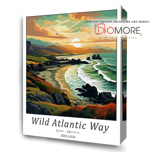 The Wild Atlantic Way Impressions Of Ireland Art Series