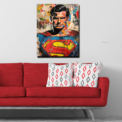 Vandalized Krypton’s Superman FusionVista Super Hero Art Series