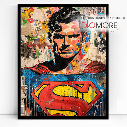 Vandalized Krypton’s Superman FusionVista Super Hero Art Series