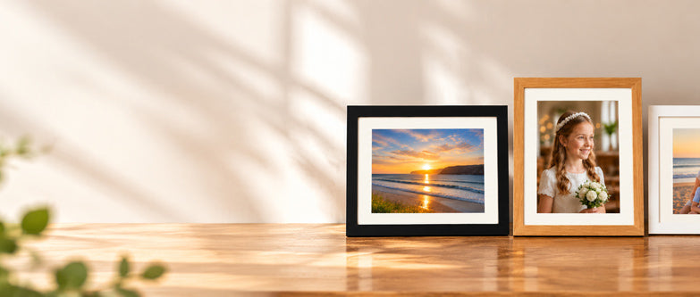 Desktop photo frames