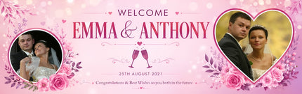 Wedding Day Personalised Banner
