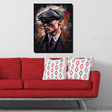 Whiskey & Smoke Tommy Shelby Peaky Blinders FusionVista Exclusive Art Series