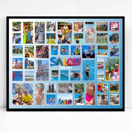 Your Story Captured Custom Photo Collage