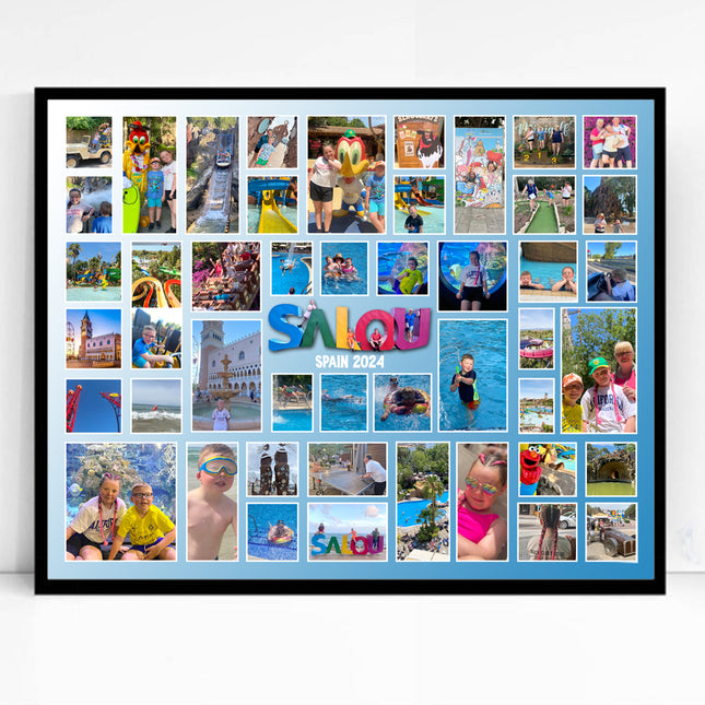 Your Story Captured Custom Photo Collage