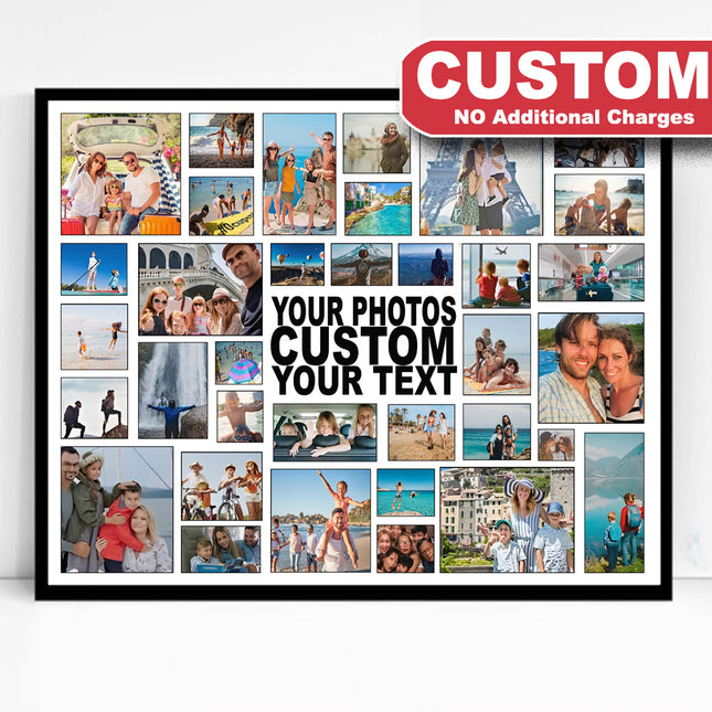 Your Story Captured Custom Photo Collage