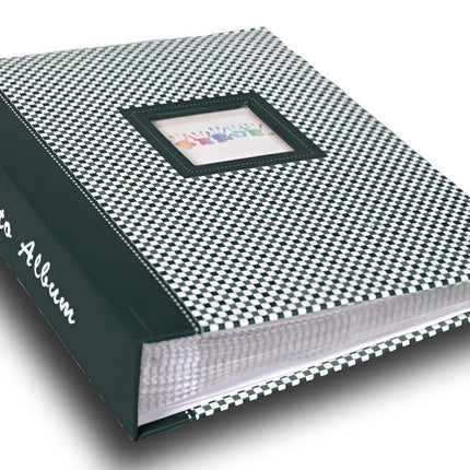 200 6X4 Elements Series Memo Photo Album Green