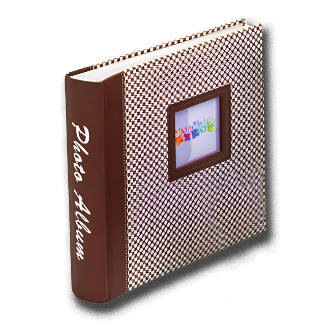 200 6X4 Elements Series Memo Photo Album Brown