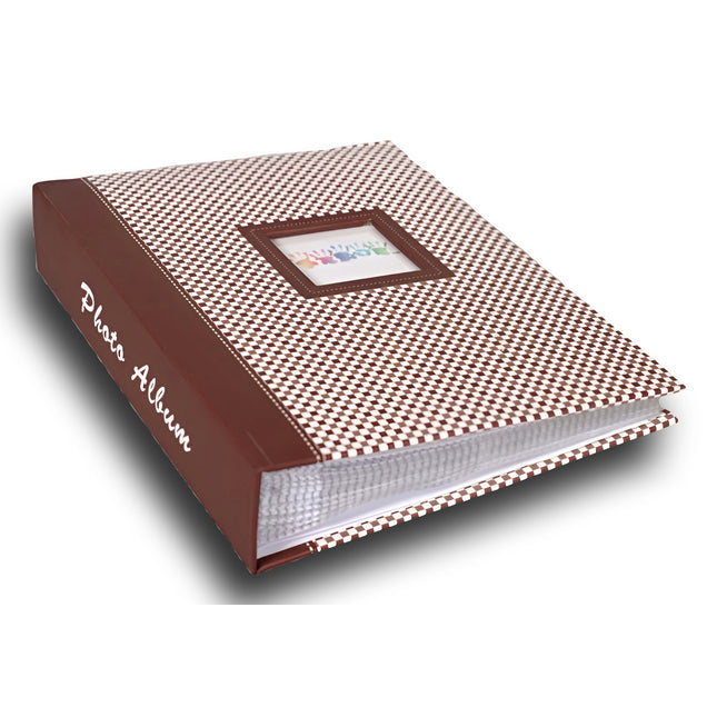 200 6X4 Elements Series Memo Photo Album Brown