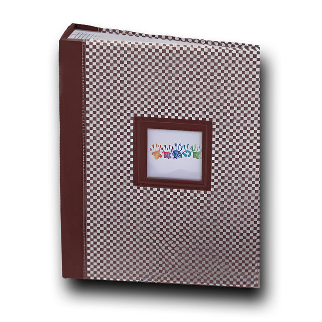 200 6X4 Elements Series Memo Photo Album Brown