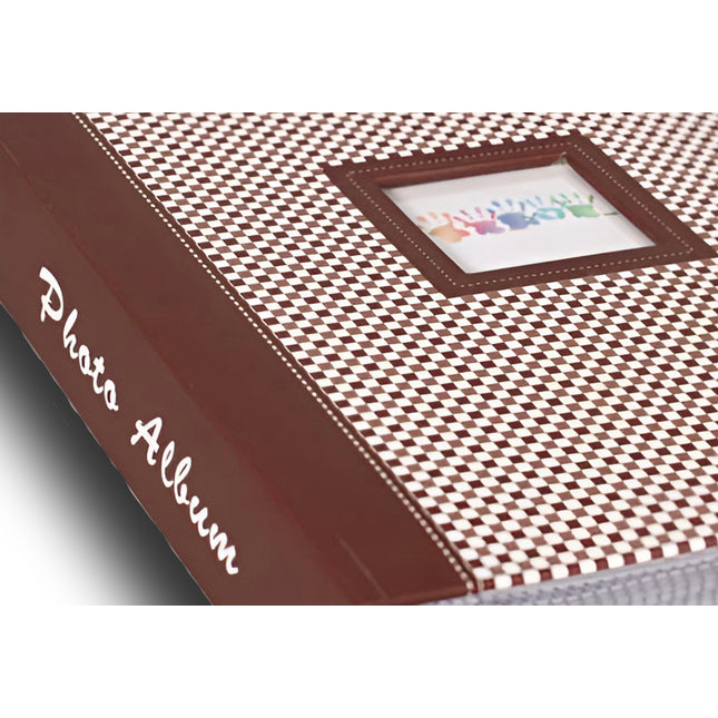 200 6X4 Elements Series Memo Photo Album Brown