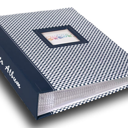 100 7X5 Elements Series Memo Photo Album Blue