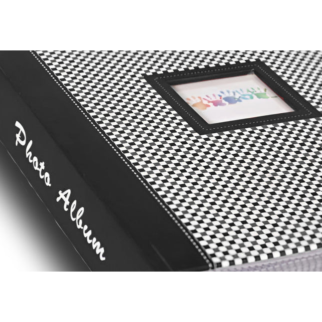 200 6X4 Elements Series Memo Photo Album Black