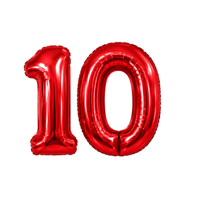 10th Anniversary Personalised Photo Banners and Gift Frames