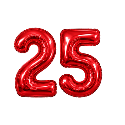 25th Anniversary Personalised Photo Banners and Gift Frames