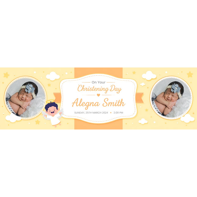 Celebrating A New Beginning! Personalised Banner
