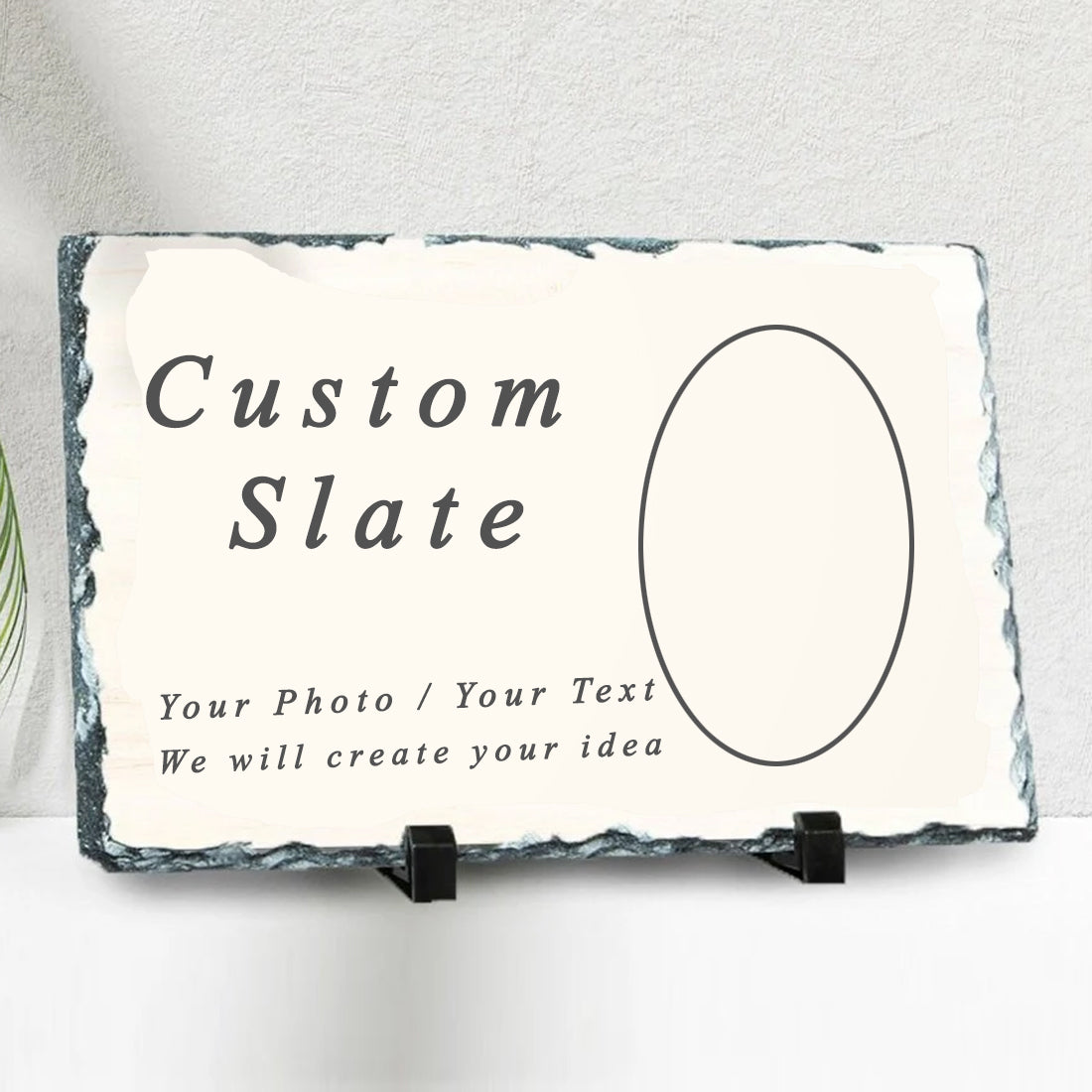 Custom Slates Custom Remembrance Slate (with 1 or 2 Photos) | Domore.ie – Do More ...