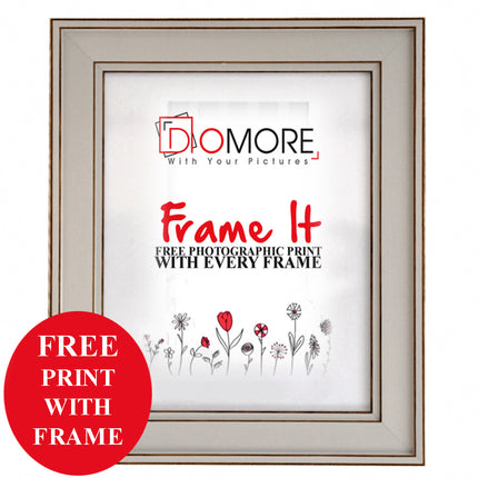 7X5 Sky Grey Chic Home Decor Emma Photo Frame