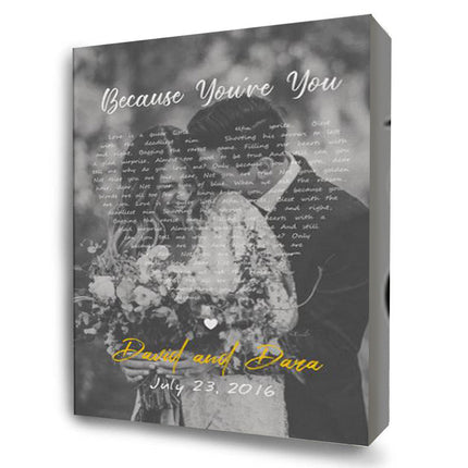 Wedding Song On Picture Photo Collage Wall Art