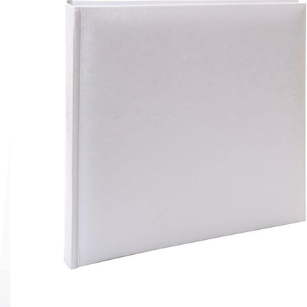 6X4 200 White Satin Wedding Photo Album By Kenro