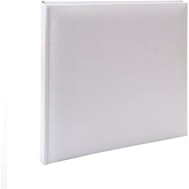 6X4 200 White Satin Wedding Photo Album By Kenro