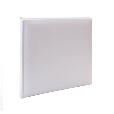 6X4 200 White Satin Wedding Photo Album By Kenro