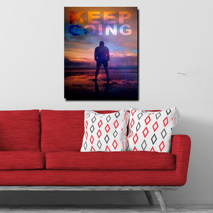 Keep Going FusionVista Motivation Art Series