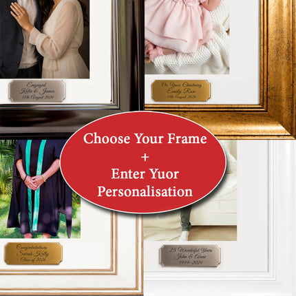 Personalised Engraved Photo Frame | Occasion Frames