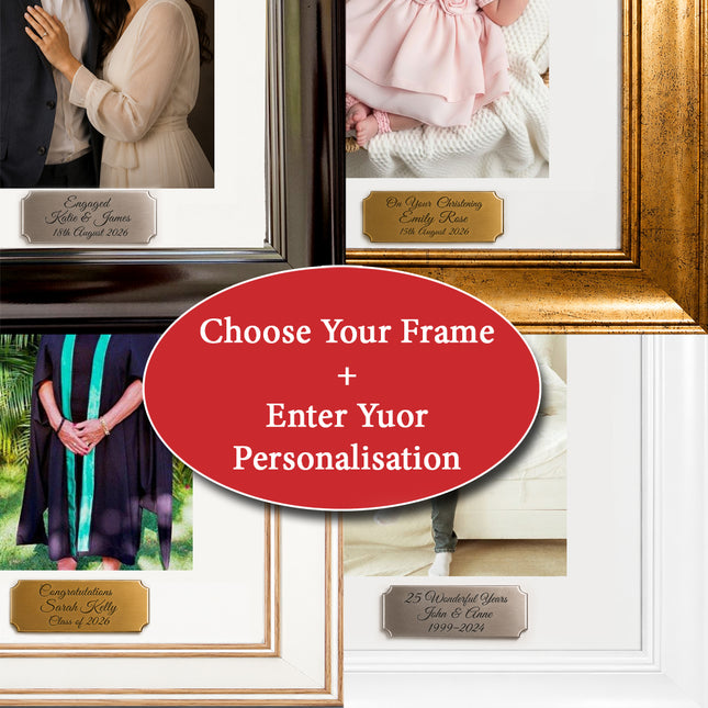 Personalised Engraved Photo Frame | Occasion Frames