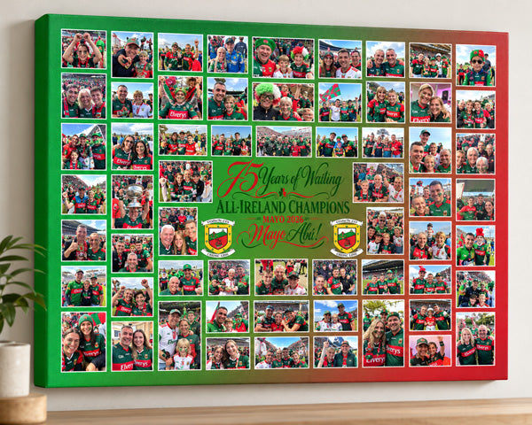 Mayo football commemorative design