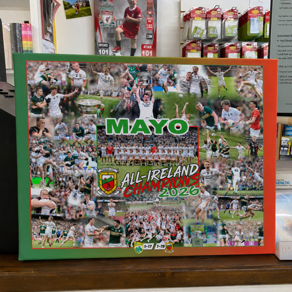 Mayo GAA photo collage design inspiration