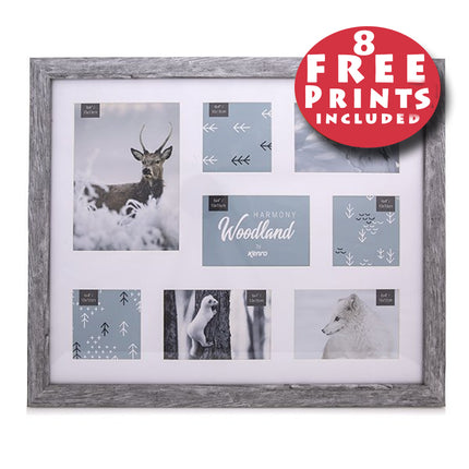 Harmony Woodland Multi Aperture Collage Frame