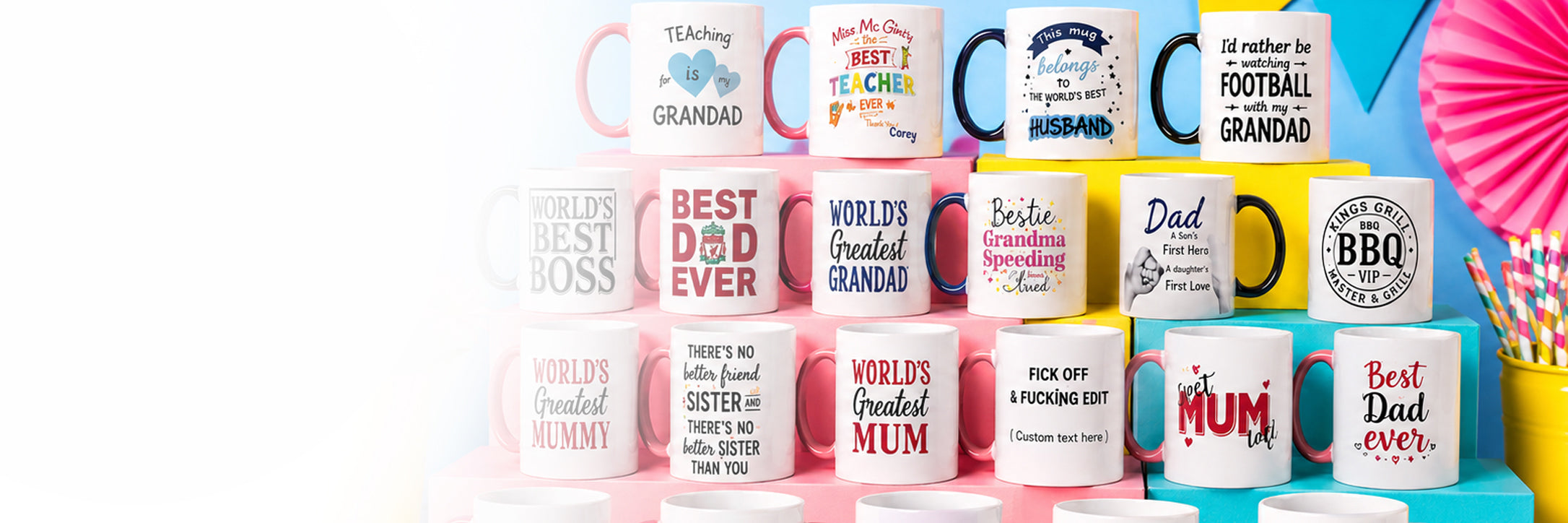 Funny novelty photo mugs, a great gift for everyone for just €13