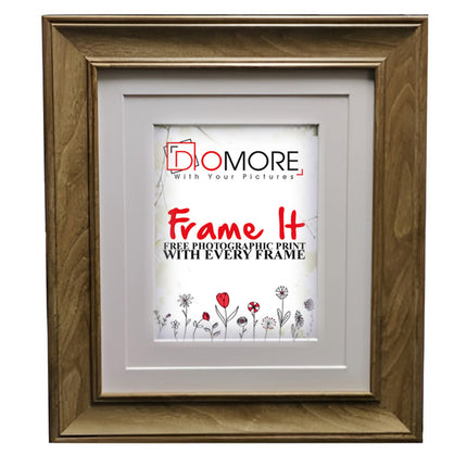 10X8 Dark Oak Modern Home Decor Photo Frame