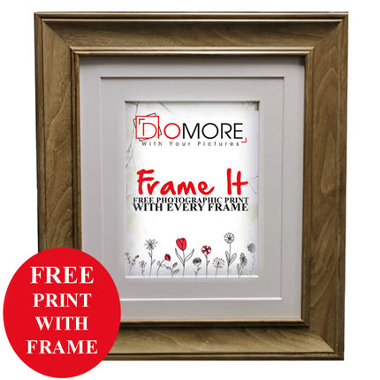 10X8 Dark Oak Modern Home Decor Photo Frame