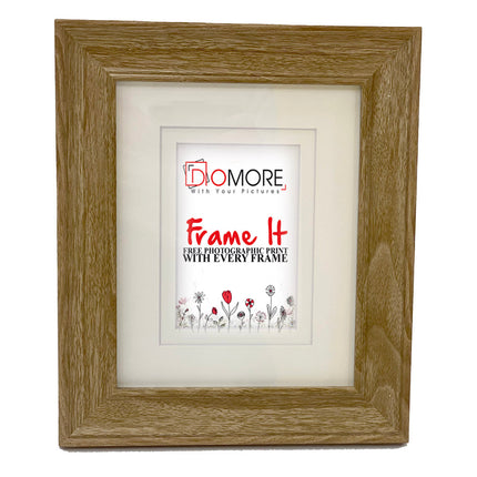 10X8 Dark Oak Modern Home Decor Photo Frame