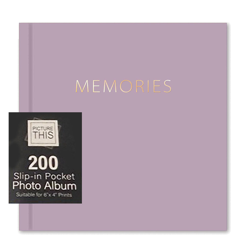 200 6X4  Pink Memories Traditional Photo Album Domore.ie